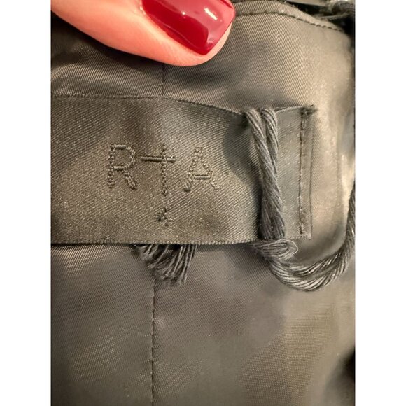 RtA Black Rodrigo Corset Top NWT - Size 4 - Picture 6 of 10